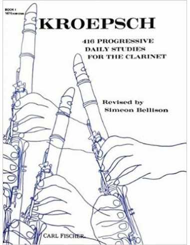 416 Progressive Daily Studies Book 1. Kroepsch, F./Bellison, S.