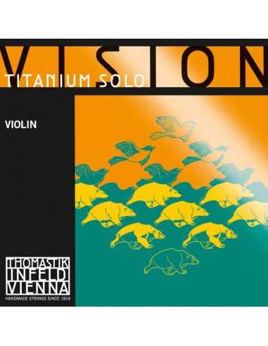 Cuerda Violín 4/4. 2-La Thomastik Vision Titanium Solo VIT-02