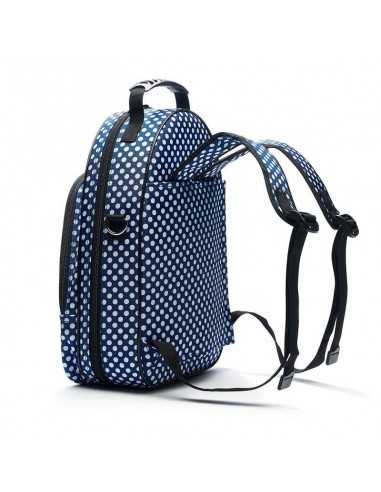 Estuche Clarinete Sib Beaumont Blue Polka Dot