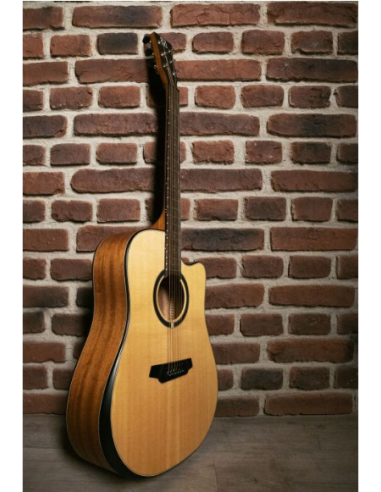 Guitarra Acústica OQAN QGA-100C Dreadnought Cut Away
