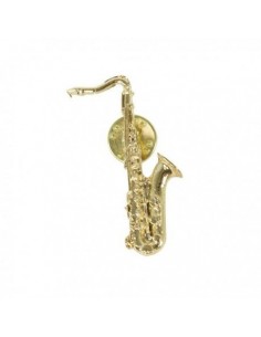 Pin Saxofón Dorado Ortolá...