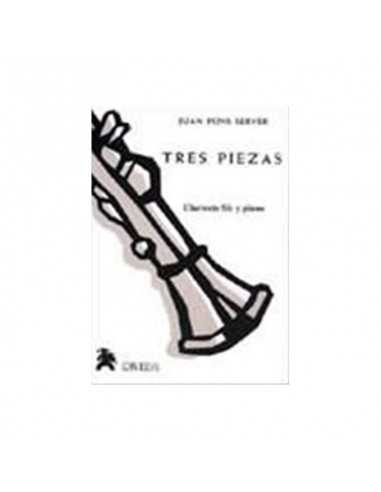 Tres Piezas para Clarinete y Piano. Pons, J.