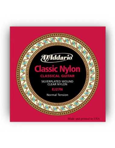 Juego Cuerdas Guitarra Clásica D'Addario EJ-27N Student
