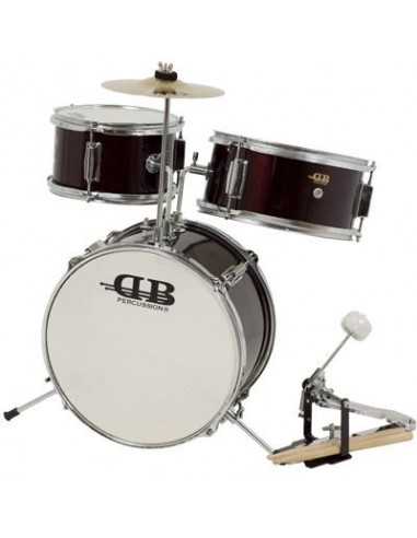 Batería Infantil DB Percussion 3 Piezas con Soportes Ref.db0030