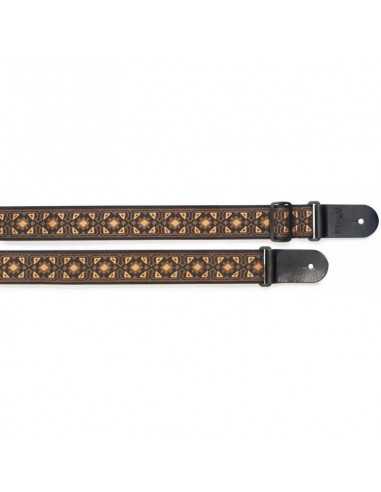 Correa Guitarra Stagg Tejido Nylon Estampado Floral