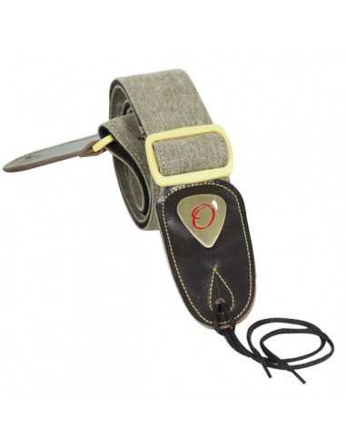 Correa Guitarra Tejano Ortolá Marrón Ref. HQ7457