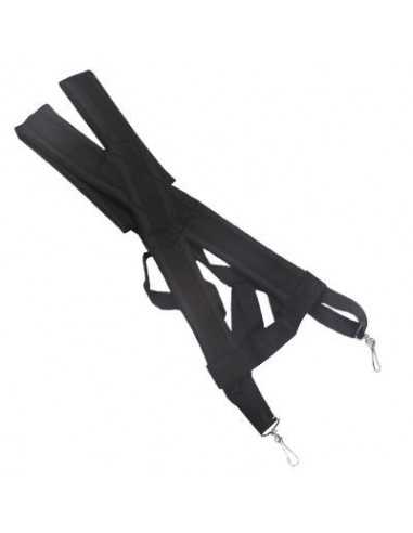 Correa Niño Arnés Tambor-Caja Surdo Repenique Acolchado 10mm Negro. 5572