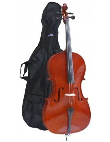 Violoncello 1/4 Amadeus CA-101 (Arco y Funda)